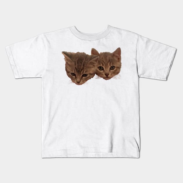 Baby Baxter and Jelly Bean - Cute Kittens Kids T-Shirt by A2Gretchen